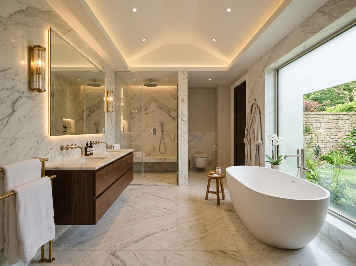Custom Bathroom Renovation in Hermitage