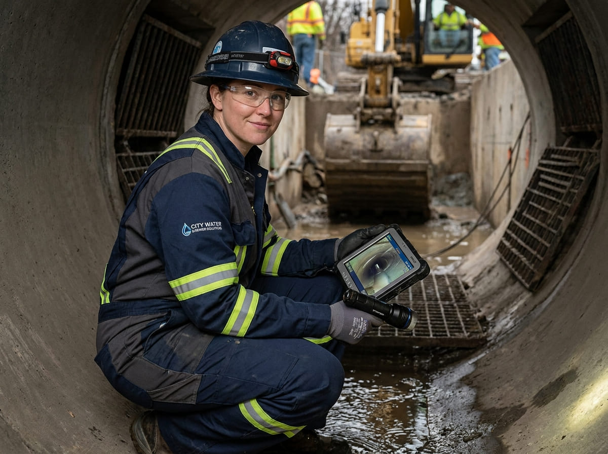 Sewer Line Inspection & Replacement in Hermitage